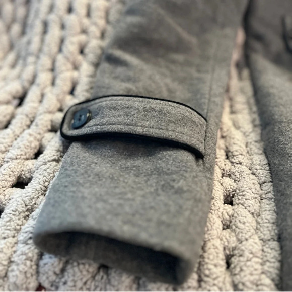 Soia & Kyo Grey Woman’s Wool Coat - Picture 4 of 16